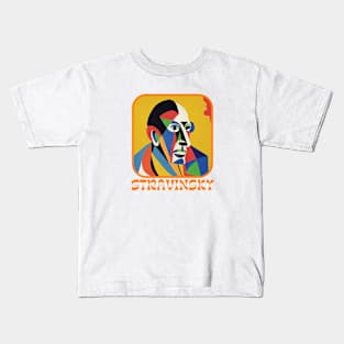 Igor Stravinsky Kids T-Shirt